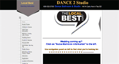 Desktop Screenshot of danceballroomandstudio.com